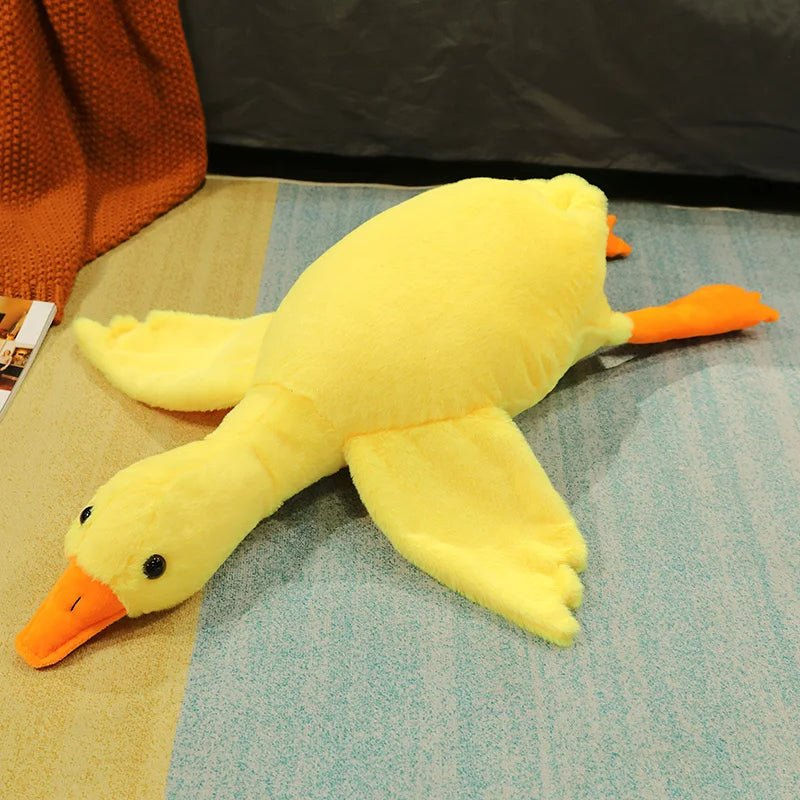 Thumbnail: Giant Plush Big White Duck Pillow – Ultra-Soft Hugging Pillow