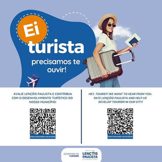 Secretaria de Turismo disponibiliza Pesquisa de Turismo à turistas e visitantes
