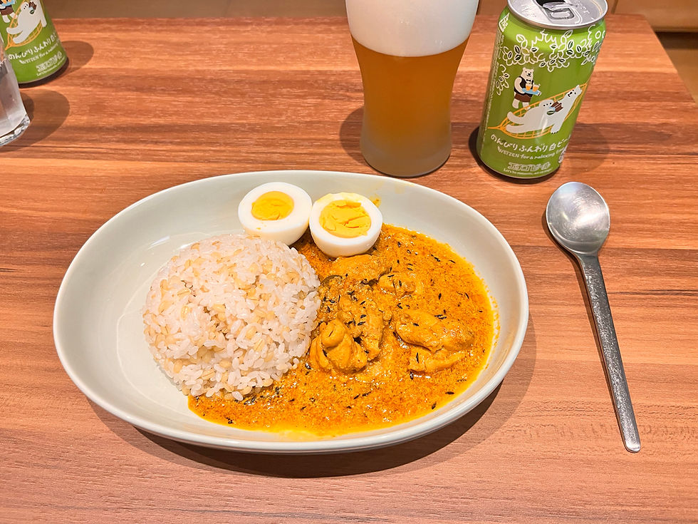 人生初のスパイスカレー🍛