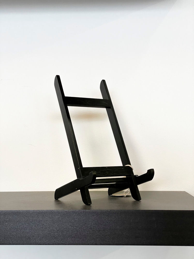 Thumbnail: Black Chair Easel