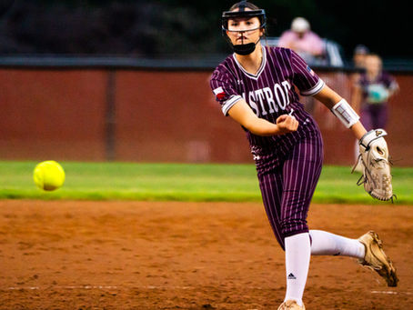 Hitting galore by Bastrop in first bi-district softball game victory