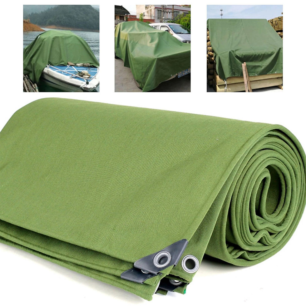 Keep the View, Block the Rain: Tarpaulin for Decks