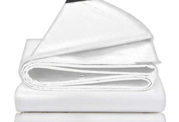 Heavy Duty White and Green Tarps For All Your Outdoor Needs