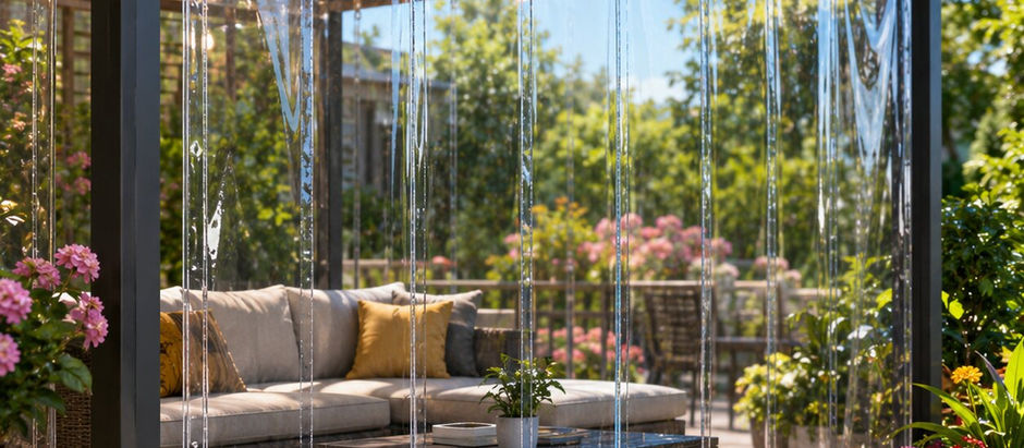 Premium Transparent Tarpaulin Covers for Gardens & Patios