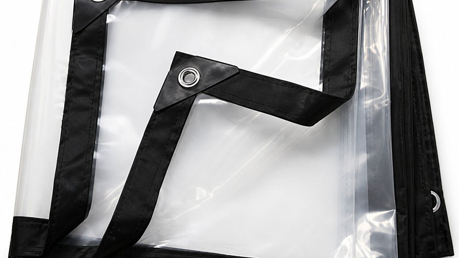 Tear Resistant Clear Tarpaulin for Outdoor Covering