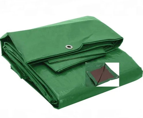 Using a Green Tarp in an Emergency Situation