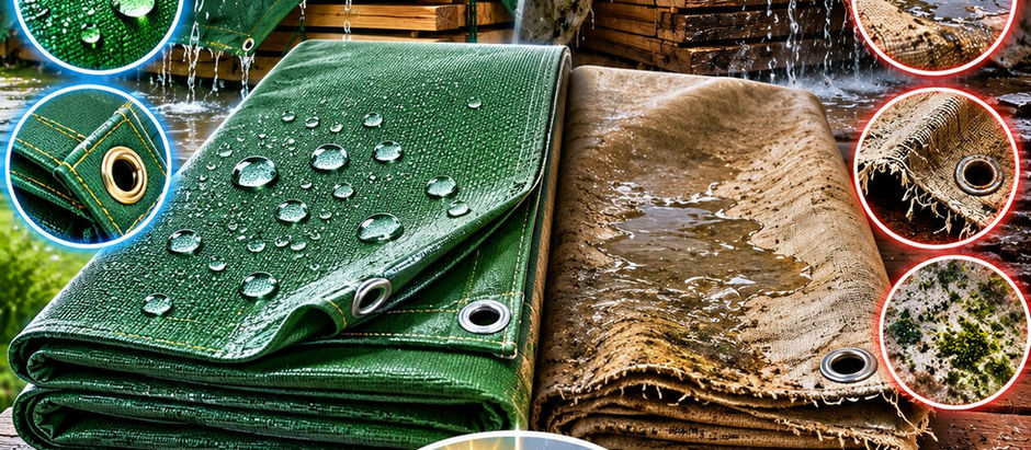 Treated vs. Untreated Canvas Tarps: Understanding the Differences