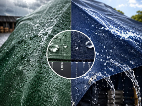 Are Heavy-Duty Tarpaulins Fully Waterproof or Just Water-Resistant?