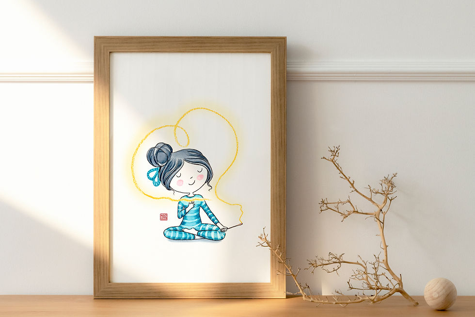 Thumbnail: Limited Edition Giclée Art Print 'Incense'