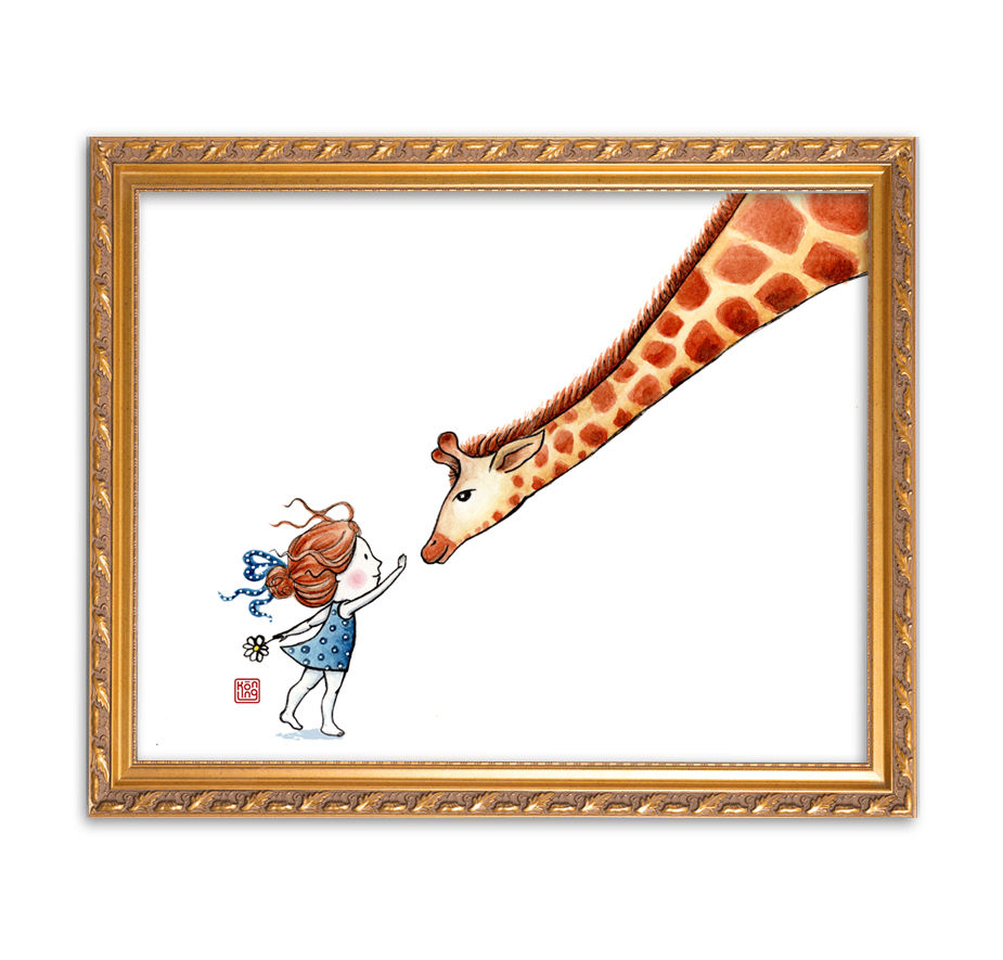 Thumbnail: Giclee Giraffe
