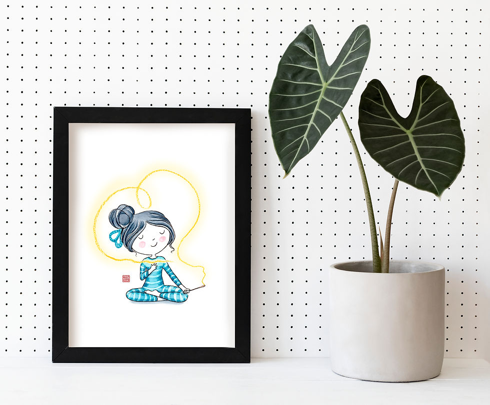 Thumbnail: Limited Edition Giclée Art Print 'Incense'