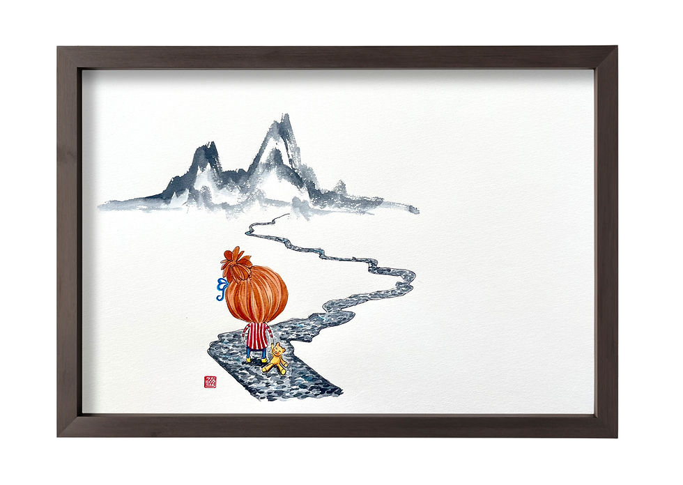 Thumbnail: Original illustration 'Road'