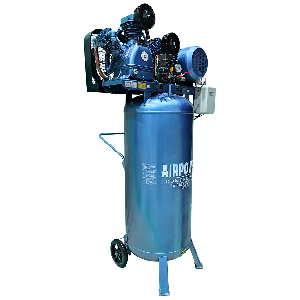 Thumbnail: Airpower Air Compressor 5.5HP High Pressure (300L) - Vertical Tank