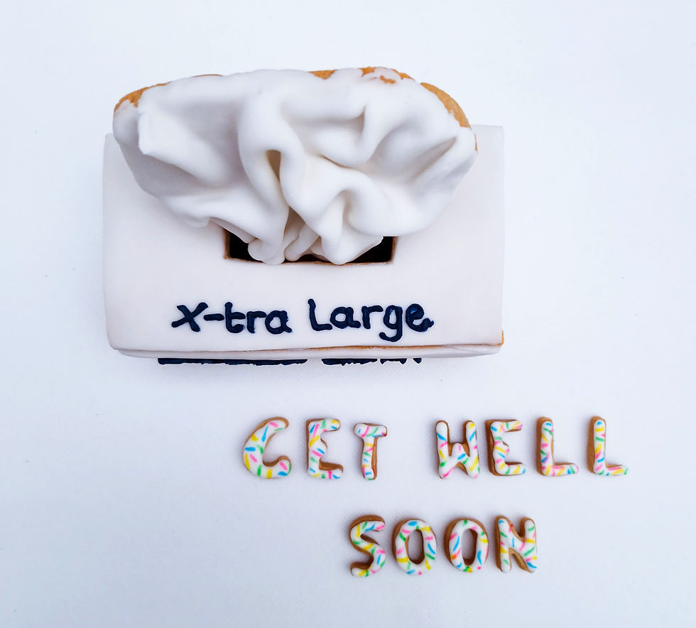 Miniaturbild: Pinata Tissue Box Biscuits - Sorry You've Been Ill!