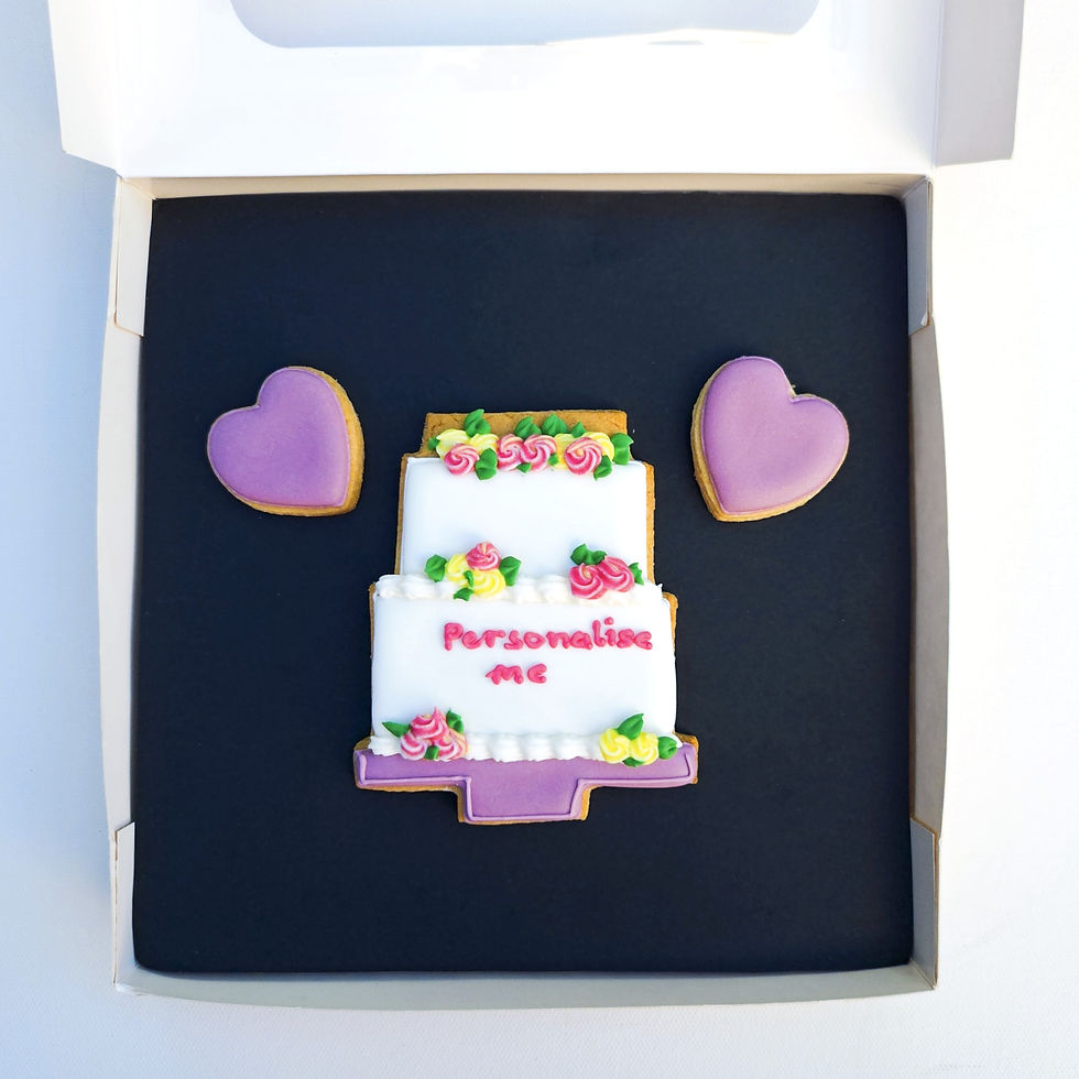 personalised biscuit gift