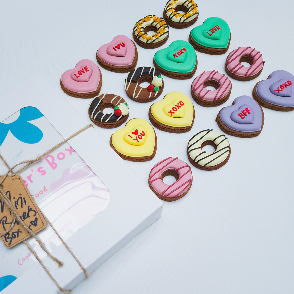 Miniatura: hand-iced cookies for friends