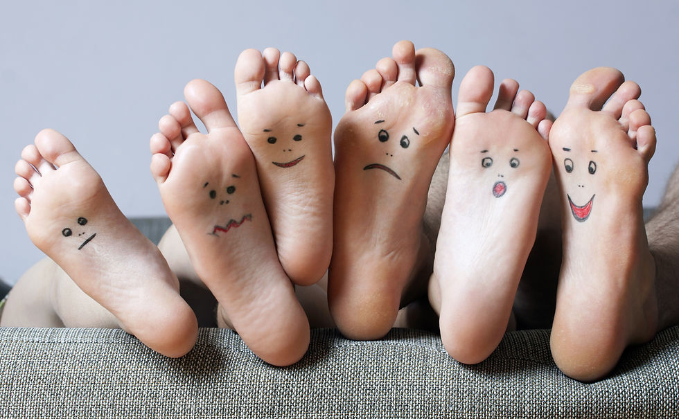 Small faces painted on the soles.jpg