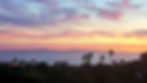 santa barbara mesa sunset