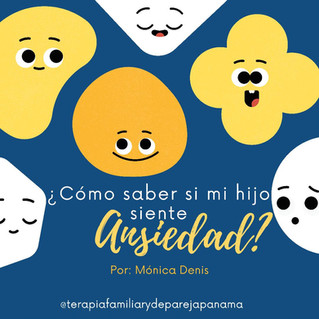 ¿Cómo saber si mi hijo siente ansiedad?