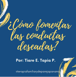 ¿Cómo fomentar las conductas deseadas?