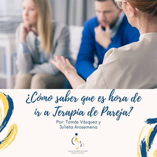 ¿Cómo saber que es hora de ir a terapia de parejas?
