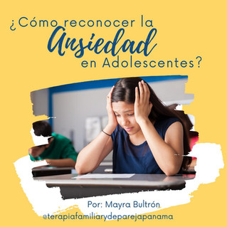 La ansiedad en la etapa adolescente
