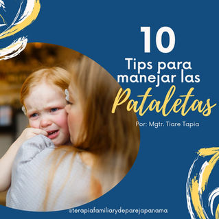 Las "pataletas"... ¿cómo lidiar con ellas?