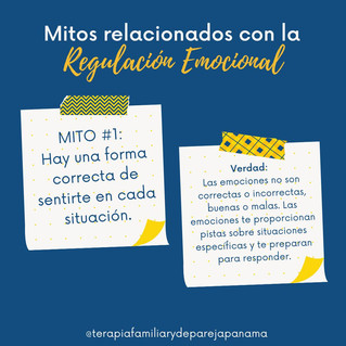 Mitos relacionados con la regulación emocional