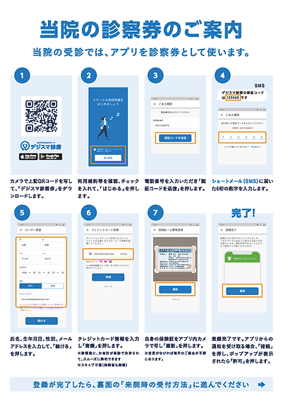 WEB予約システムの使い方