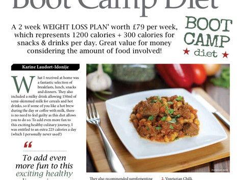 Boot Camp Diet Review - Divascribe
