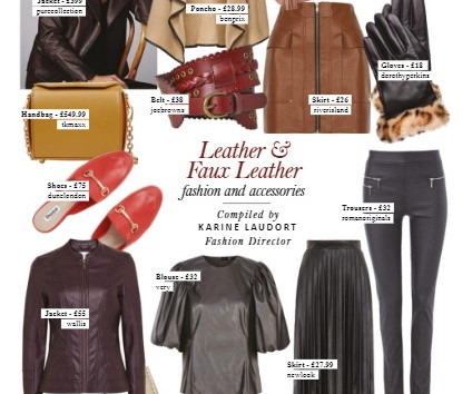Womenswear Trends: Leather for Style in the City Magazine