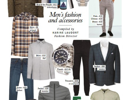 Men's Fashion and Acessories spread for Style of the City Magazine