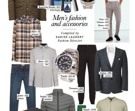 Men's Fashion and Acessories spread for Style of the City Magazine