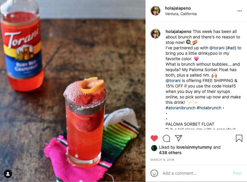 Hola Jalapeno - Champagne Sorbet Float