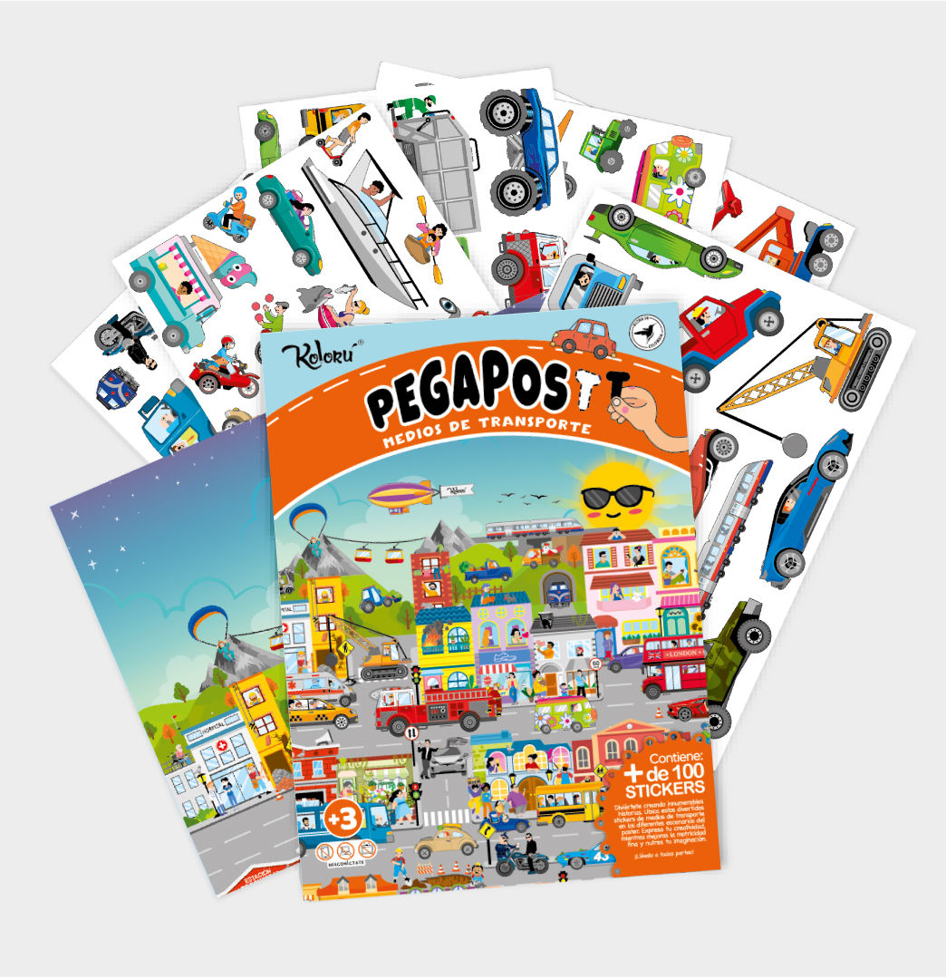 PEGAPOST:  "¡Medios de Transporte!"