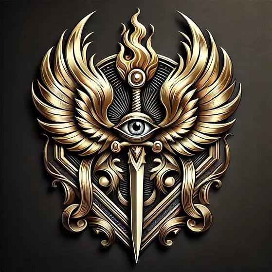 DALL·E 2024-09-03 16.27.32 - A luxurious and realistic logo for a brand named 'Metodo Asce