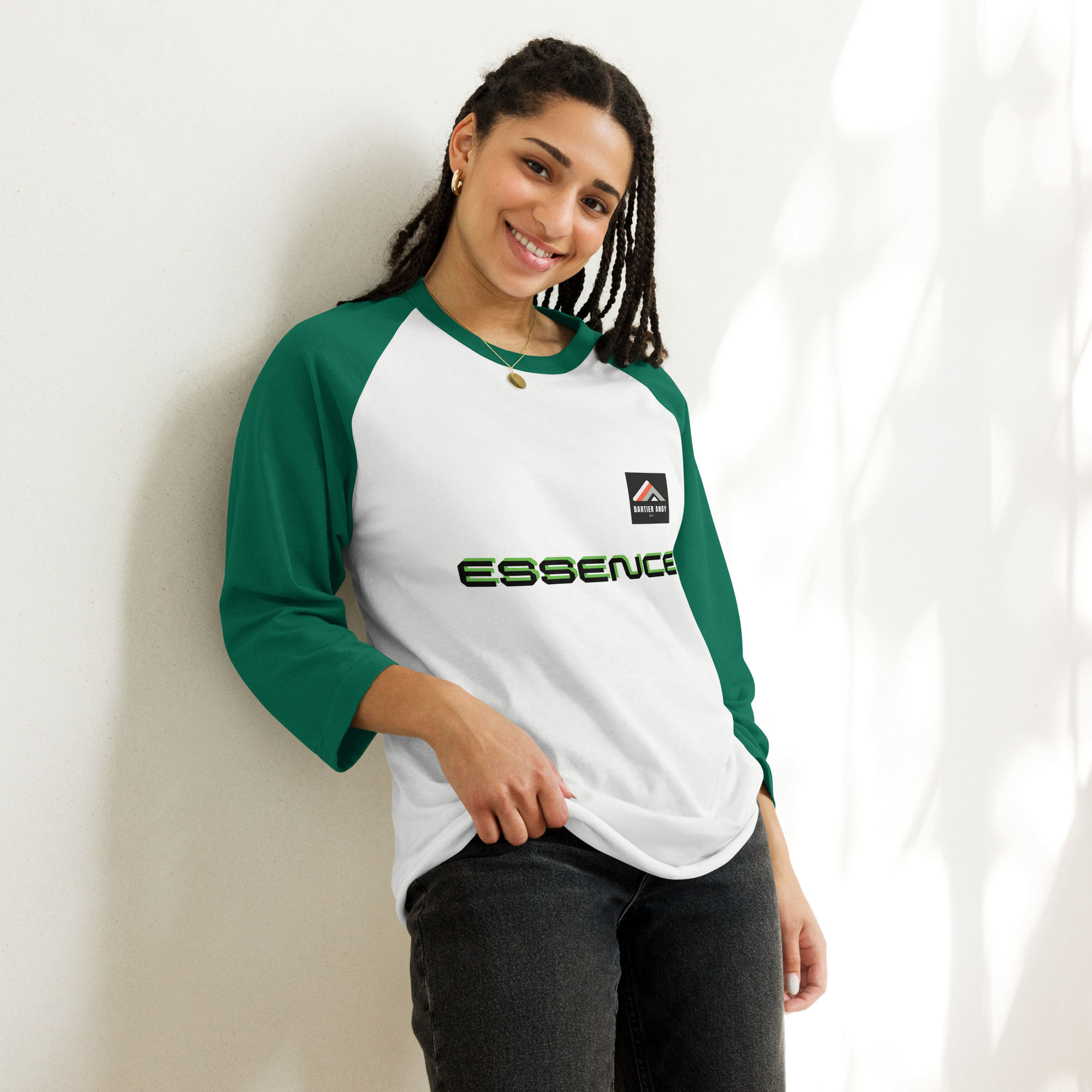 BARTIER ANDY 3/4 SLEEVE RAGLAN SHIRT