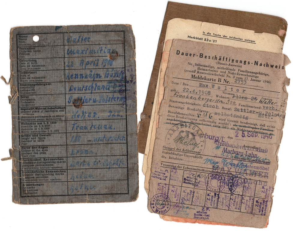 GERMANY SOLDBUCH & WEHRPASS | Combat Relics