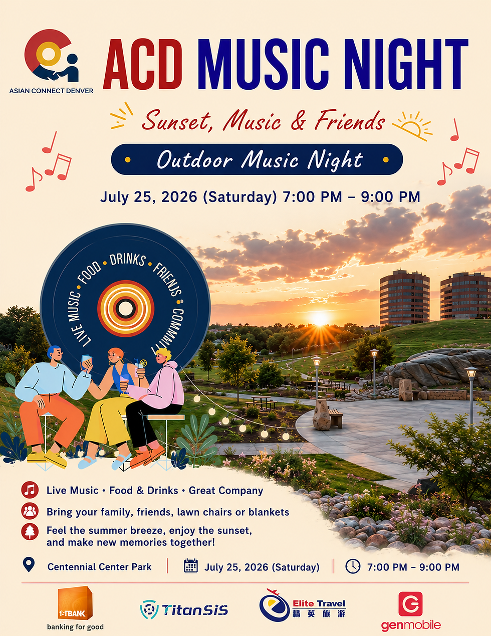 ACD Summer Outdoor Music Night