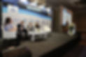 Heidi speaking at a conference