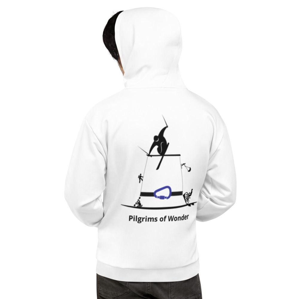 Unisex Shred Snowflake Hoodie