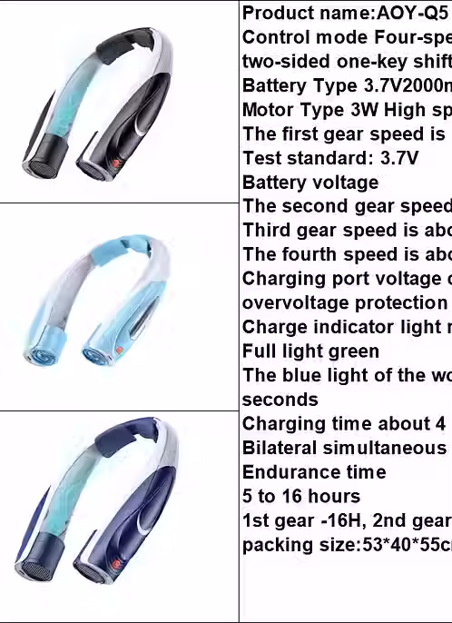 Thumbnail: Neck Fan Lightweight