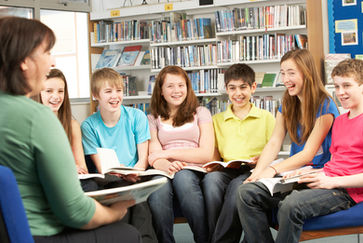 Adolescentes y Biblioteca