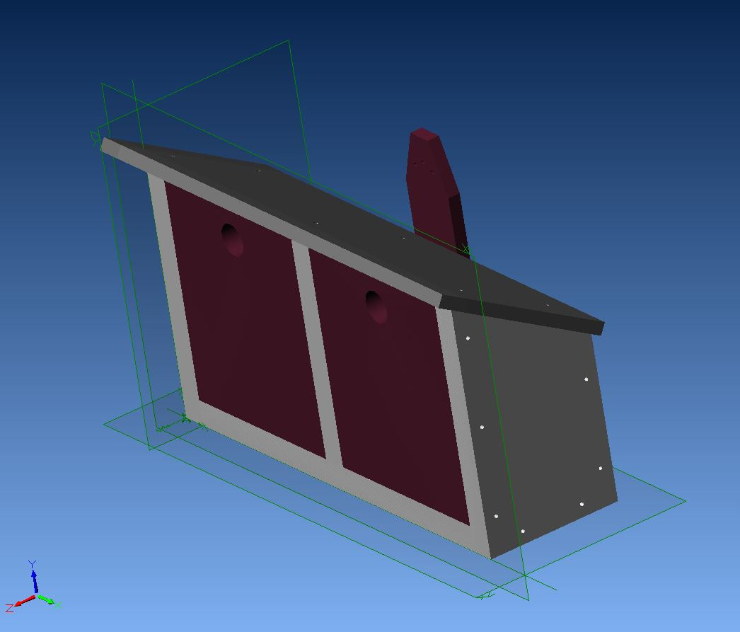 Double Tiled Nestbox