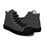 Thumbnail: Dark Grey Patterned high top canvas