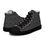 Thumbnail: Dark Grey Patterned high top canvas