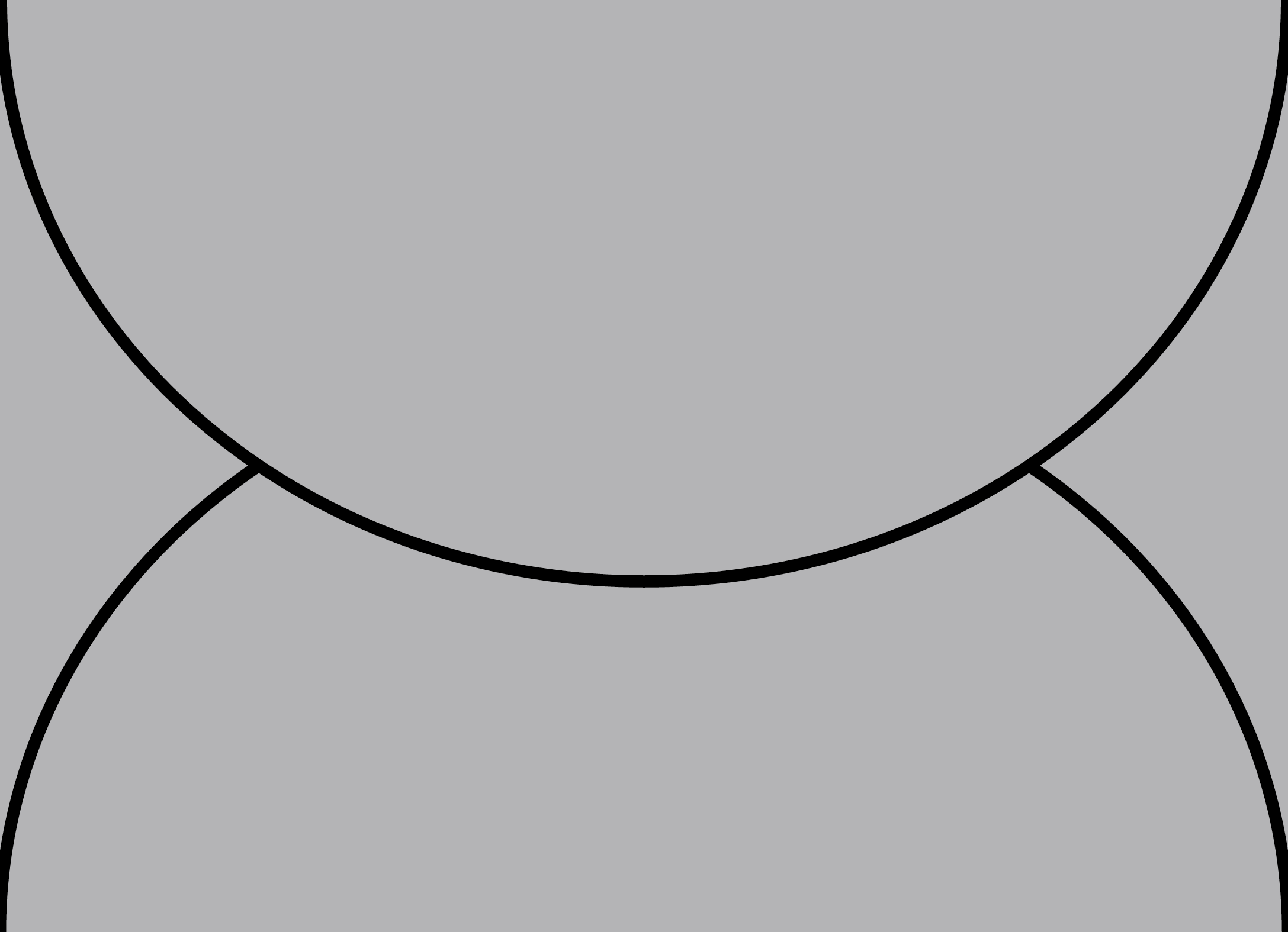 Digital mockup of a arch flap style wedding envelope in a metallic silver color