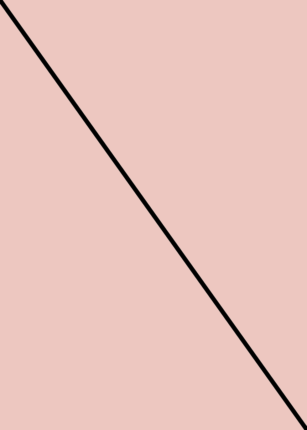 Thumbnail: Digital mockup of an angle style wedding invitation pocket in a muted pink color.