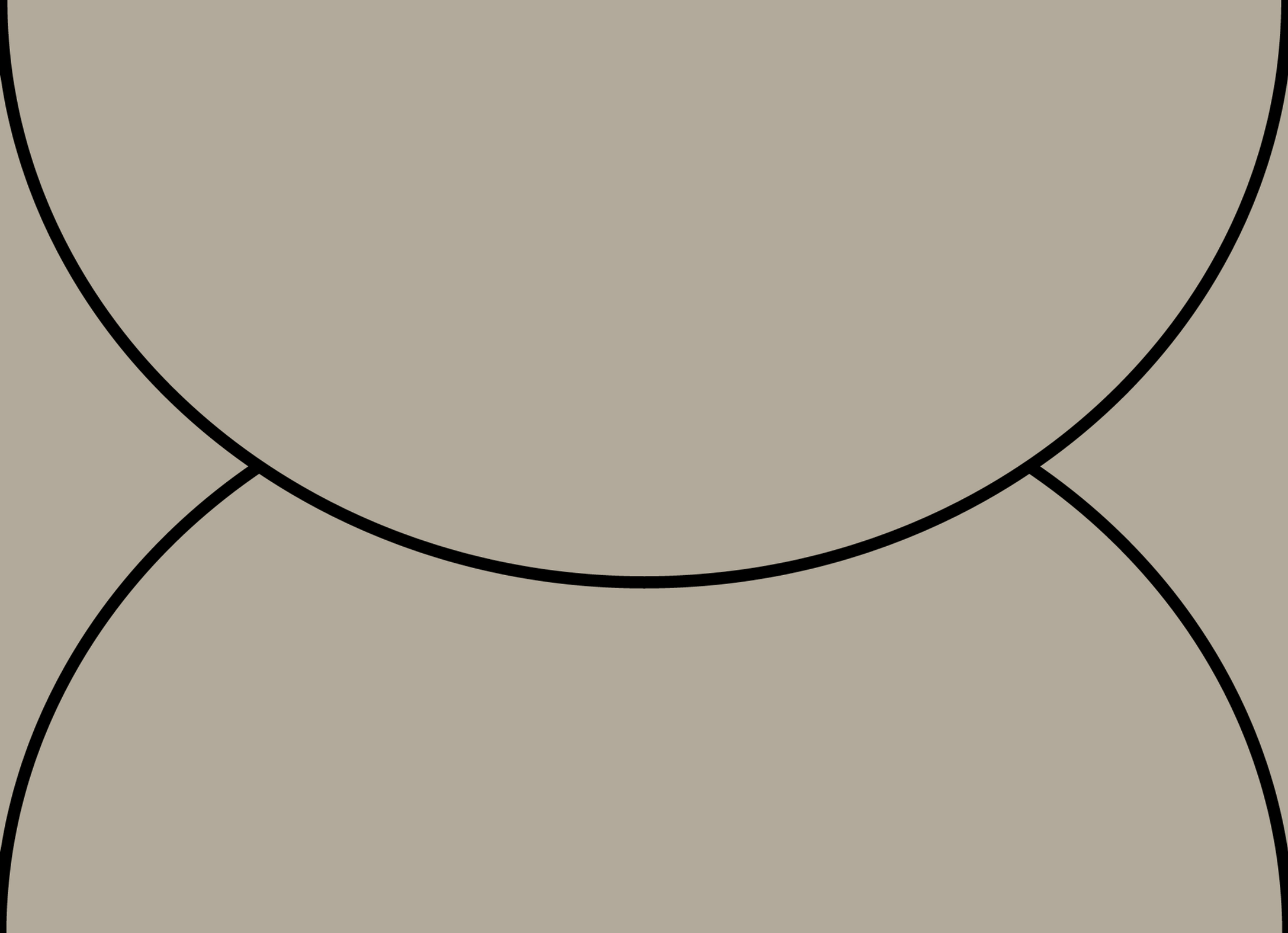 Digital mockup of a arch flap style wedding envelope in a taupe color