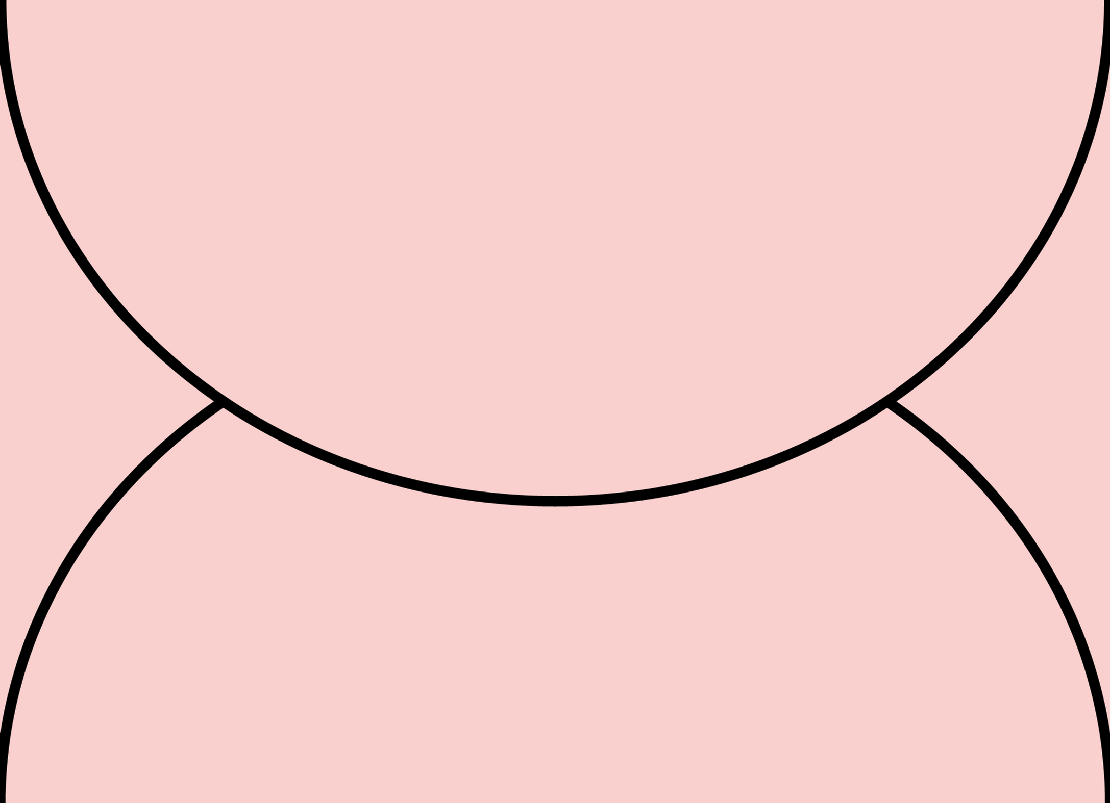 Digital mockup of a arch flap style wedding envelope in a light rose color